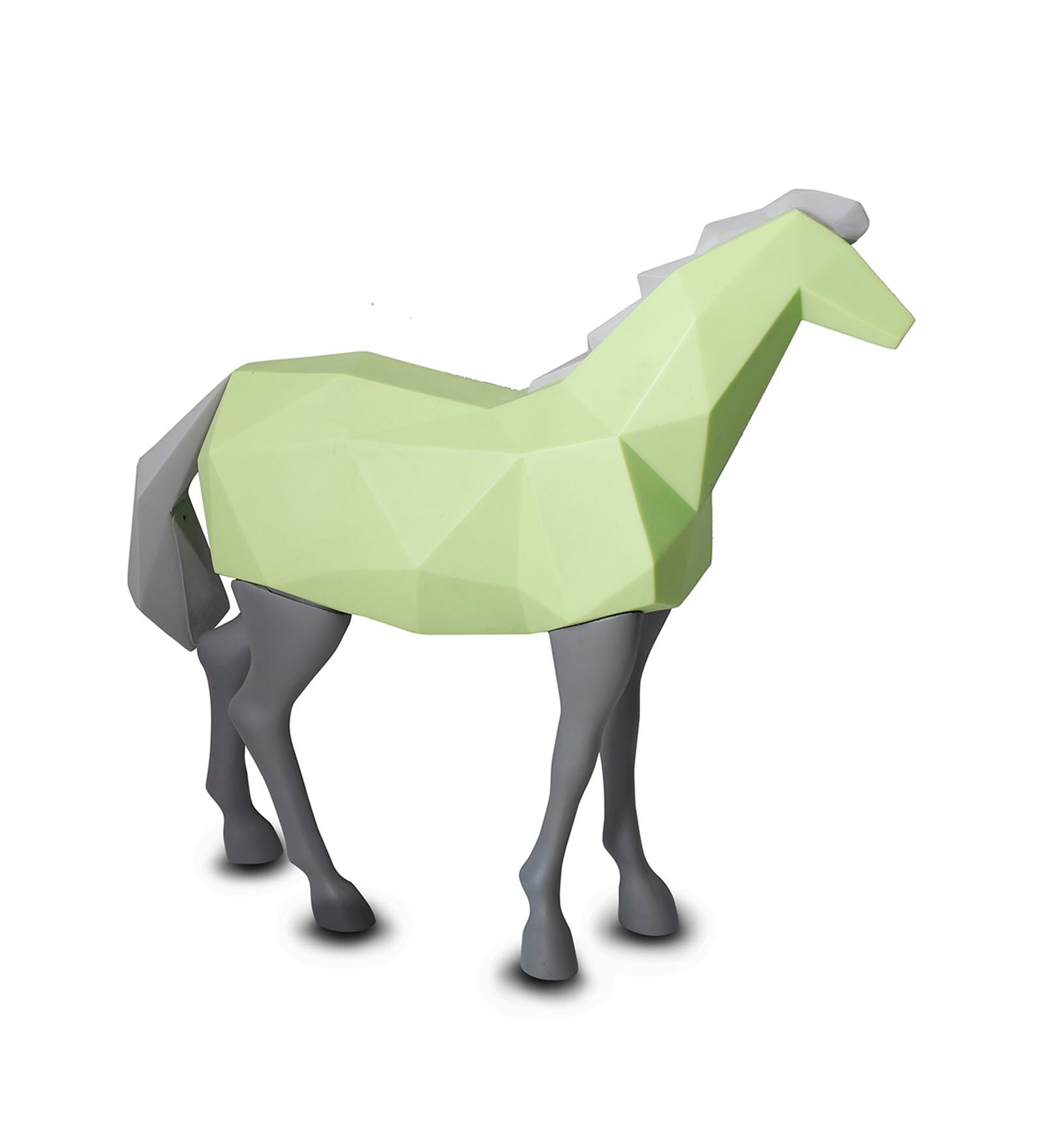 Horse Green Pvc Figurine
